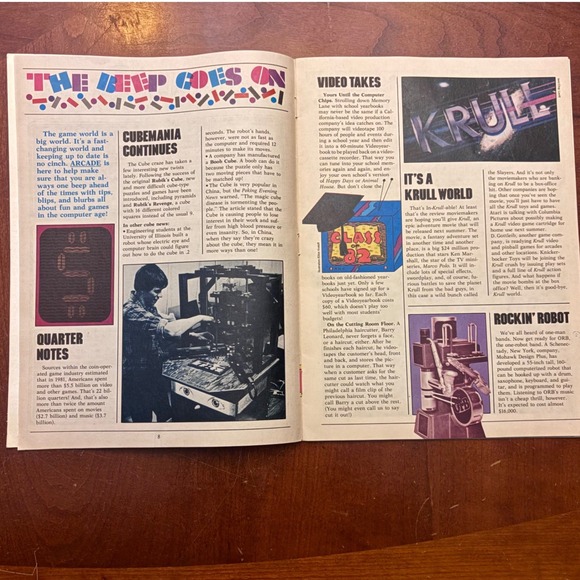 Vintage 1982 Dynamite Magazine #100 | Joanie Loves Chachi | Pac-Man Arcade Flaw - Picture 8 of 12